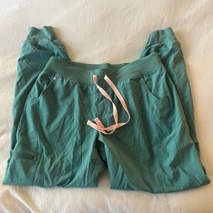 Figs Technical Collection Teal Joggers